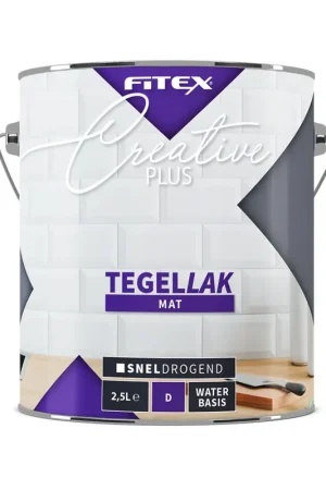 Fitex Creative Plus Tegellak Mat Seizoensaanbieding